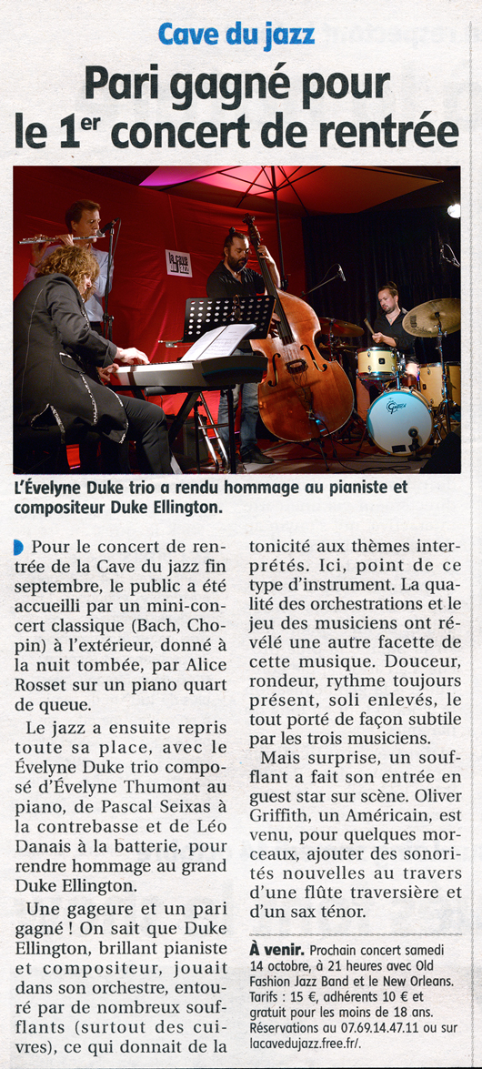 Evelyne Duke Trio